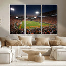 Clemson University Tigers Art Print, Football Team Print -