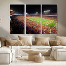 Iowa State University Cyclones Canvas Print, Football Team