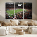 Miami Hurricanes Football Team Print Canvas- Miami Hard Rock