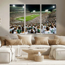 Michigan State Spartans Football Canvas Print - East Lansing