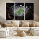 Michigan State Spartans Football Team Print - East Lansing