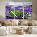 Northwestern University Wildcats Football Team Print - by MyGreatCanvas | Canvas Wall Art Prints | Photo Prints & Wall Decor