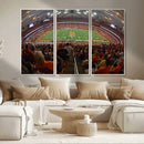 Syracuse University Orange Football Canvas Print, Football