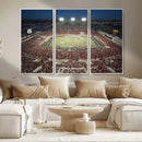 Texas Tech Red Raiders Football Team Print - Lubbock Jones by MyGreatCanvas | Canvas Wall Art Prints | Photo Prints & Wall Decor