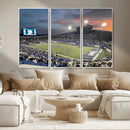 Memphis Tigers Football Team Print - Memphis Simmons Bank
