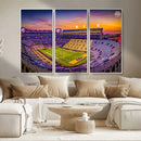 The Louisiana State University Tigers Football Team Print - by MyGreatCanvas | Canvas Wall Art Prints | Photo Prints & Wall Decor