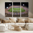 The University of Connecticut UCONN Huskies Football Team by MyGreatCanvas | Canvas Wall Art Prints | Photo Prints & Wall Decor