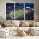 The University of Washington Huskies Football Team Print - by MyGreatCanvas | Canvas Wall Art Prints | Photo Prints & Wall Decor