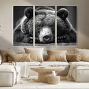 Resting Grizzly 399 Bear Canvas Print | Ready to Hang Wall by MyGreatCanvas | Canvas Wall Art Prints | Photo Prints & Wall Decor
