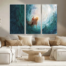 Powerful Jesus Canvas Print - Hand of Salvation,