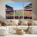 Oregon State Beavers Football Team Print - Corvallis Reser