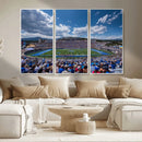 Air Force Falcons Football Team Print - Colorado Springs by MyGreatCanvas | Canvas Wall Art Prints | Photo Prints & Wall Decor