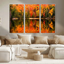 Forest Reflection Art | Autumn Forest Reflection Wall Art | by MyGreatCanvas | Canvas Wall Art Prints | Photo Prints & Wall Decor