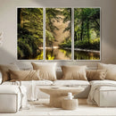 Forest Wall Art Print | River Landscape Wall Art | Perfect
