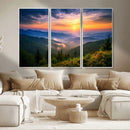 Majestic Mountain Sunrise Print | Landscape Wall Art | by MyGreatCanvas | Canvas Wall Art Prints | Photo Prints & Wall Decor