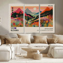 Yayoi 1986 Wall Art Print – Vibrant Sabi Sabi Japanese