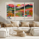 Old Barn Wall Art Canvas Print – Framed Rustic Moody Farm