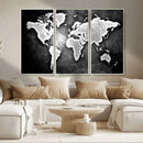 World Map Wall Art Canvas Print – Framed Wall Art for by MyGreatCanvas | Canvas Wall Art Prints | Photo Prints & Wall Decor