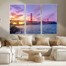 Golden Gate Bridge Wall Art Canvas Print – Framed San by MyGreatCanvas | Canvas Wall Art Prints | Photo Prints & Wall Decor