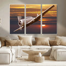 Old War Plane Wall Art Canvas Print by MyGreatCanvas | Canvas Wall Art Prints | Photo Prints & Wall Decor