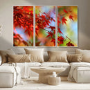 Red Leaves Autumn Forest Wall Art Canvas, Red Leaves Autumn by MyGreatCanvas | Canvas Wall Art Prints | Photo Prints & Wall Decor