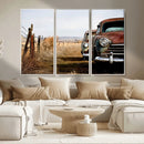 Classic Cars Vintage Wall Art Canvas Print