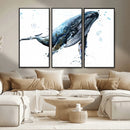 Watercolor Whale Wall Art Canvas Print by MyGreatCanvas | Canvas Wall Art Prints | Photo Prints & Wall Decor