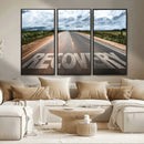 Recovery Road Wall Art Canvas Print