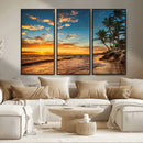 Sunset Wall Art Canvas Print