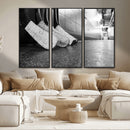 Ice Hockey Wall Art Canvas Print