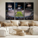 Penn Stadium Football Wall Art Canvas Print, Pennsylvania