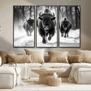 Buffalo Wall Art Canvas Print, Bison Family Wall Art Canvas by MyGreatCanvas | Canvas Wall Art Prints | Photo Prints & Wall Decor