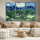 Olive Trees Van Gogh Wall Art Canvas Print