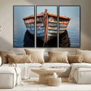Stunning Vintage Boat Canvas Print | Nautical Wall