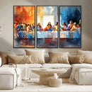 Abstract Watercolor The Last Supper Wall Art by MyGreatCanvas | Canvas Wall Art Prints | Photo Prints & Wall Decor