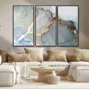 Large Abstract Marble Wall Art Canvas Print for Living Room by MyGreatCanvas | Canvas Wall Art Prints | Photo Prints & Wall Decor
