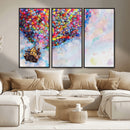 Don't Look Up Movie Canvas Wall Art - Vibrant Floating House
