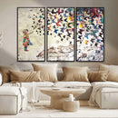 Banksy Wall Art - Banksy Girl Butterfly Graffiti Wall Art