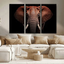 Wild Elephant Wall Art Canvas Print, Africa Savannah Wild by MyGreatCanvas | Canvas Wall Art Prints | Photo Prints & Wall Decor