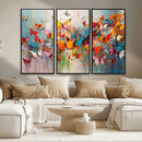 Abstract Butterfly Wall Art Canvas Print