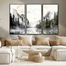Yosemite Valley Wall Art Canvas Print – Framed and Ready to