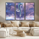 Spirited Away Haku and Chihiro Poster - Anime Lover - Hayao