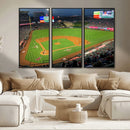 Angel Stadium Aerial Canvas Print – Los Angeles Angels