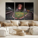 Fireworks at Angel Stadium – Los Angeles Angels Canvas