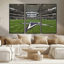 Dallas Cowboys Football Team Print - Arlington AT&T Stadium by MyGreatCanvas | Canvas Wall Art Prints | Photo Prints & Wall Decor