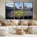 New York Mets Baseball Team Print - Citi Field Stadium Wall