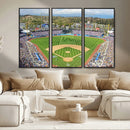Citi Field Wall Art Print | 3-Panel New York Mets Baseball