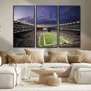 New England Patriots Football Team Print - Foxborough by MyGreatCanvas | Canvas Wall Art Prints | Photo Prints & Wall Decor