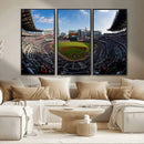 Truist Park Stadium Canvas Wall Art - Atlanta Braves Game