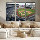 New York Yankees Baseball Team Print - Yankee Stadium Wall